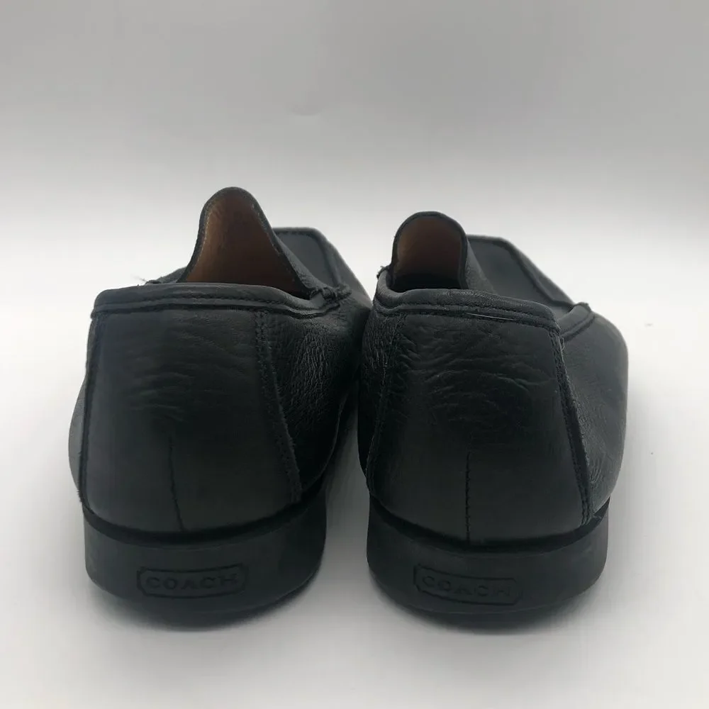 Coach Leather slip ons Mens Loafers